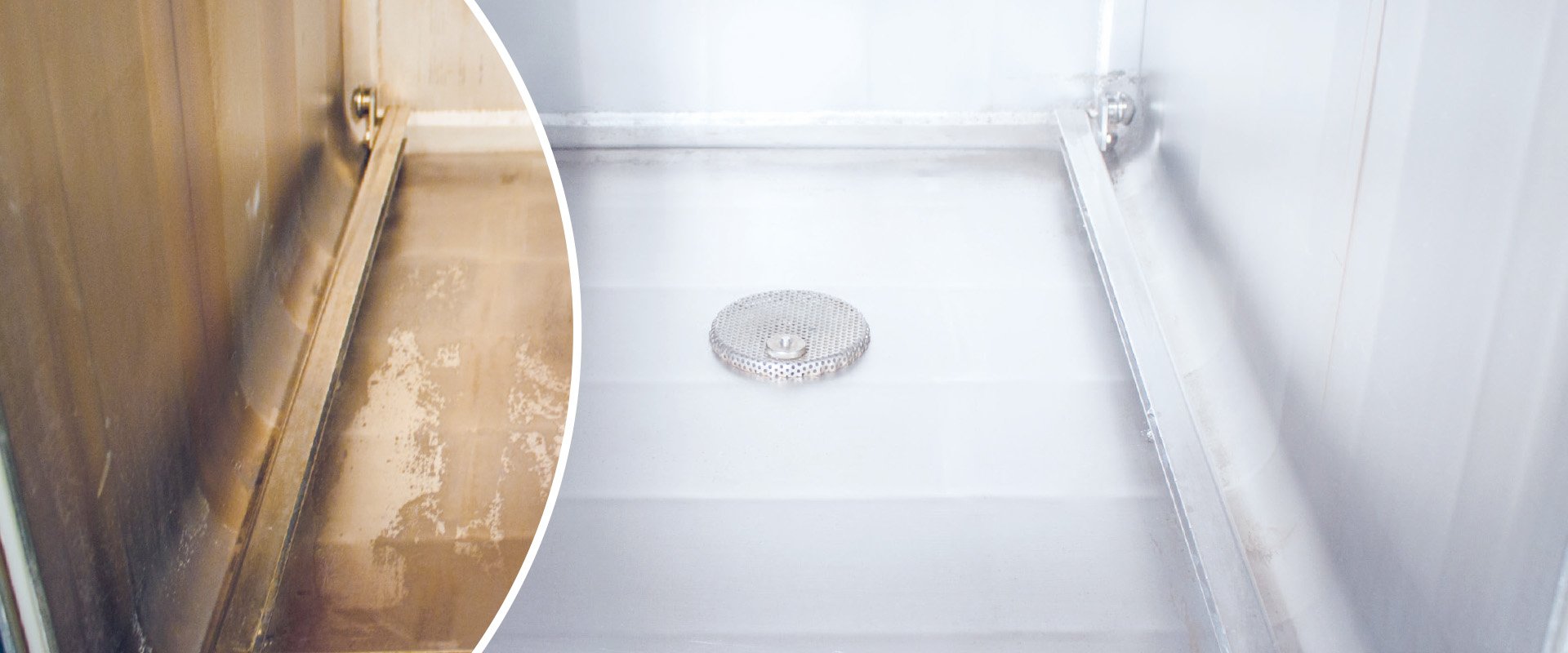 Dampfsterilisatoren vor und nach dem Derouging