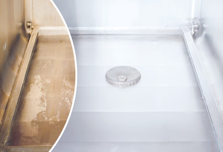 Dampfsterilisatoren vor und nach dem Derouging