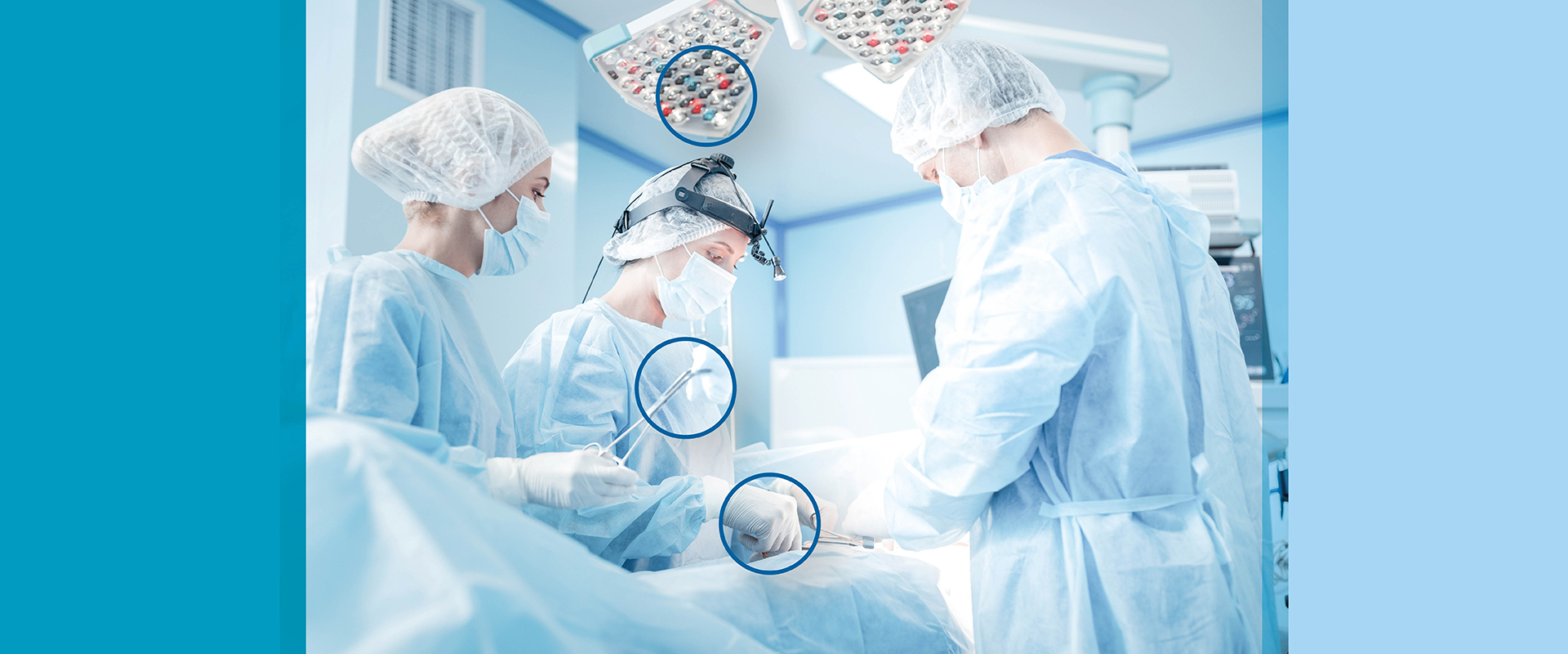 Ärzte während einer Operation im Operationssaal